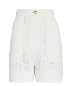 3.1 Phillip Lim Broderie Anglaise Utility Shorts