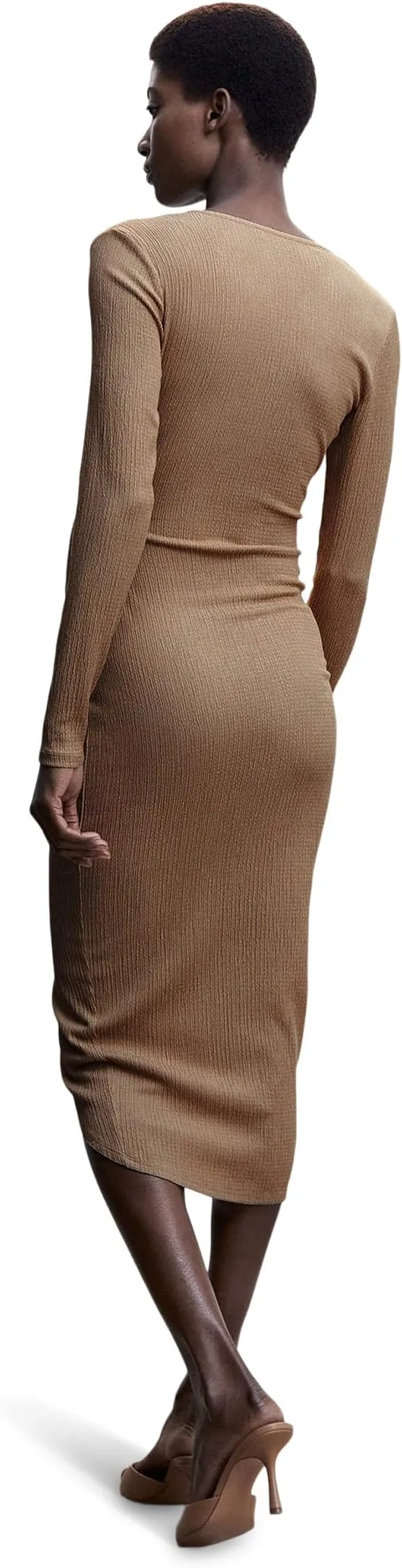 Amazing MANGO dress, sand