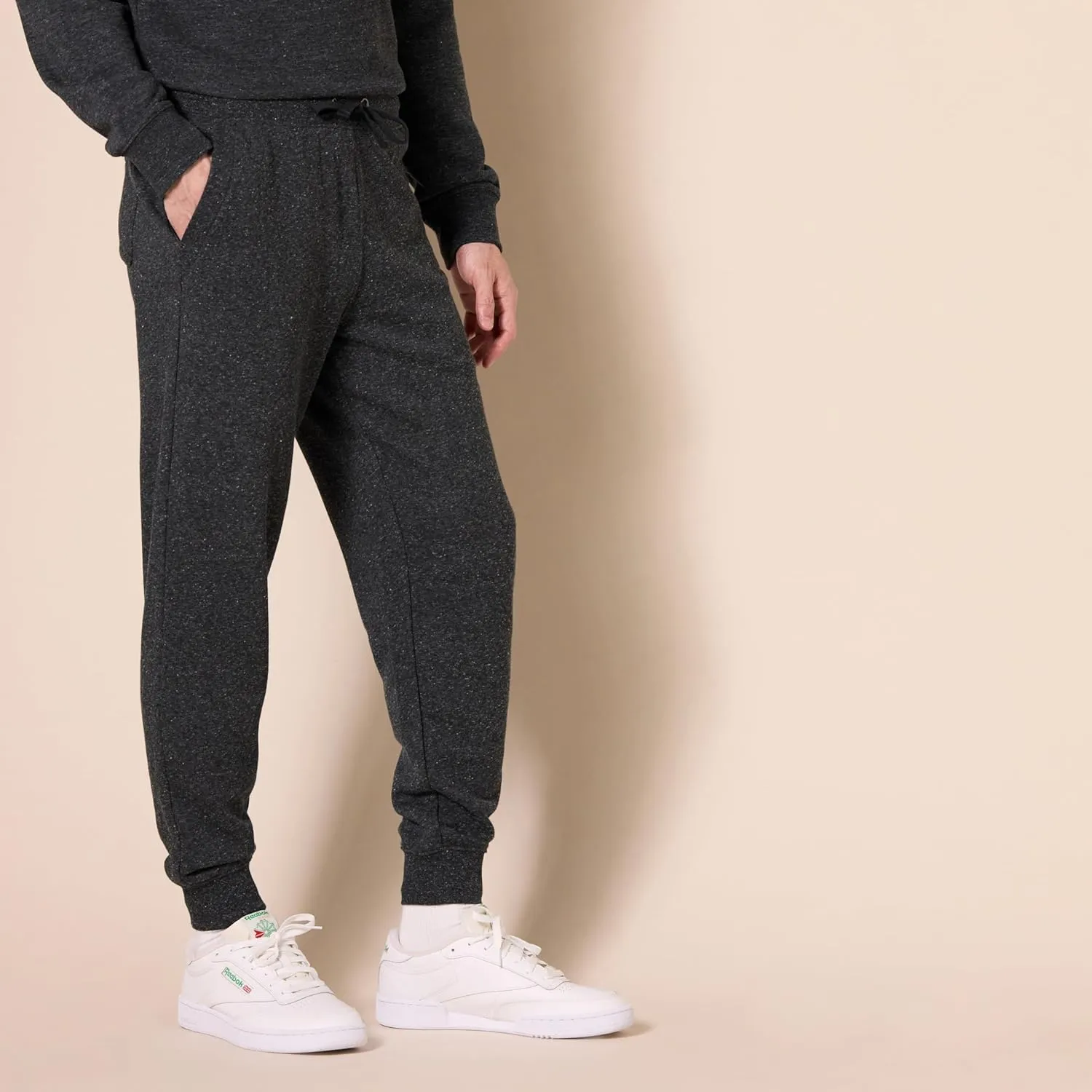 Amazon Essentials Men's Jogger Pants, Casual Relaxed Fit, Lightweight French Terry (Available in Big & Tall)