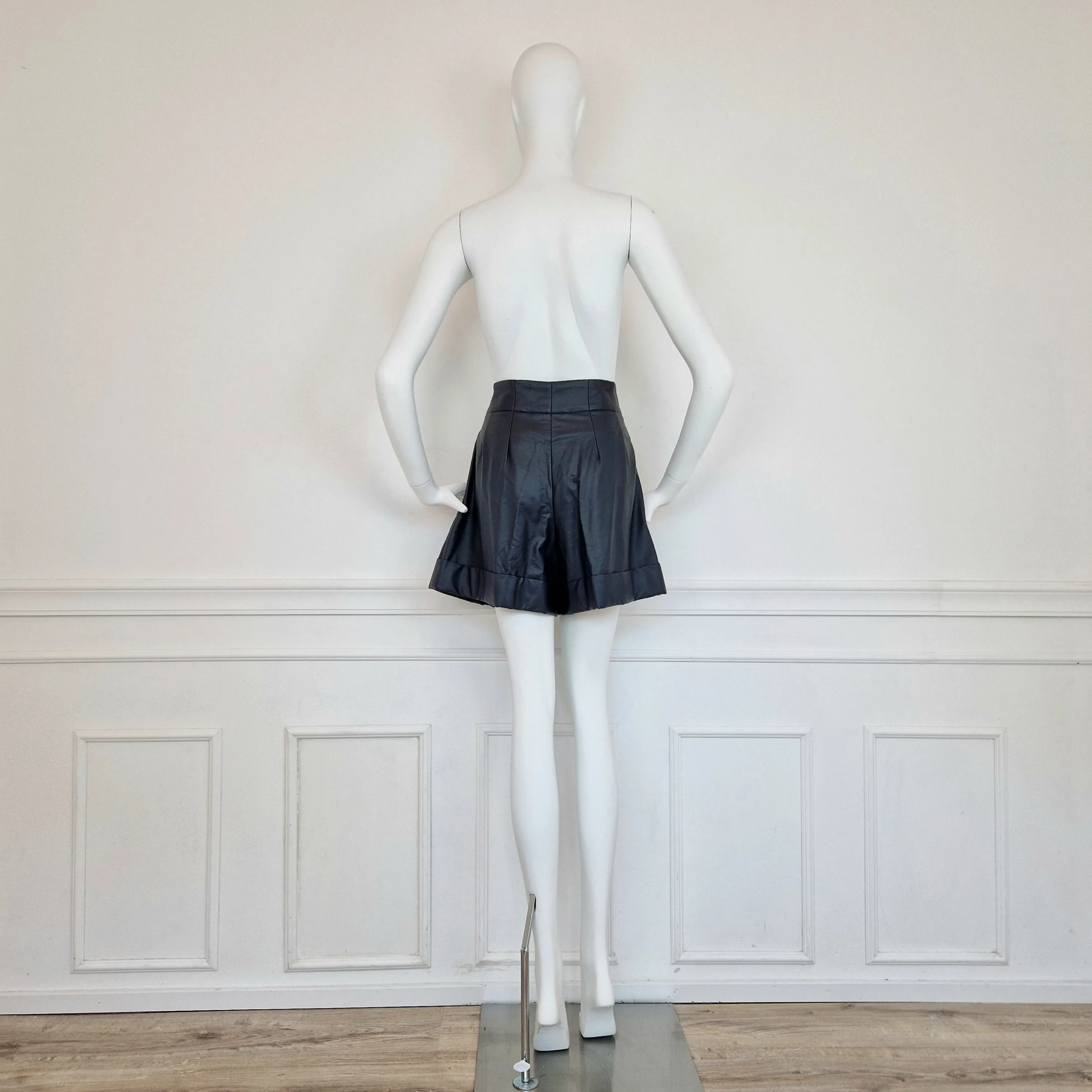 Bermuda Comme des Garçons 2008 pelle sintetica