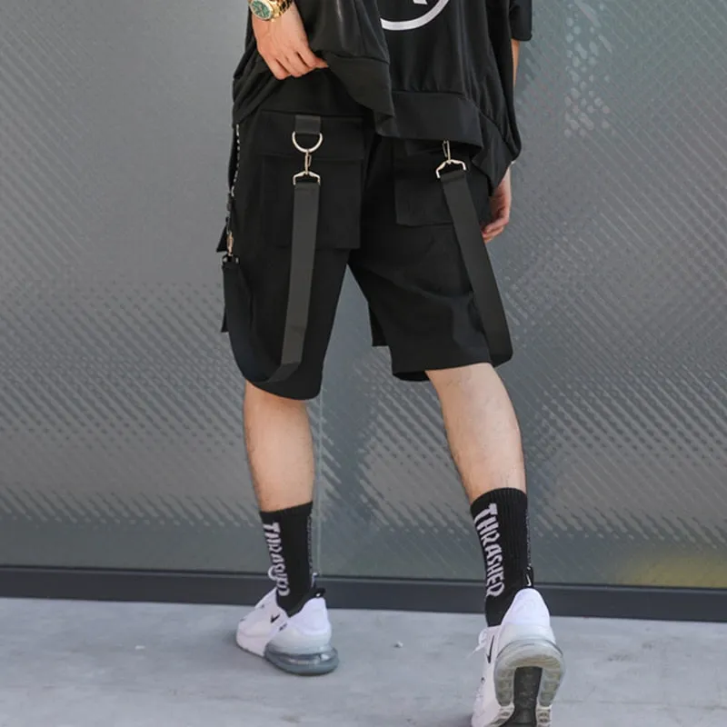 Black Bermuda 'Origin' Shorts