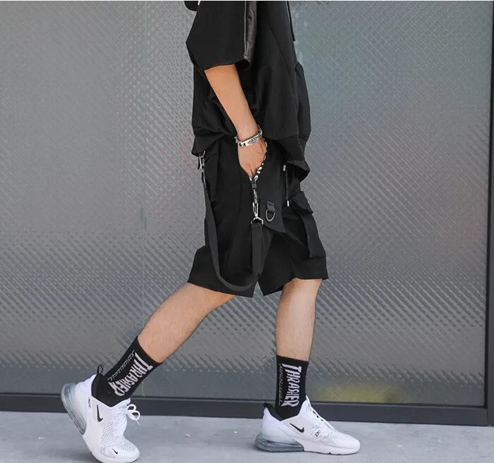 Black Bermuda 'Origin' Shorts