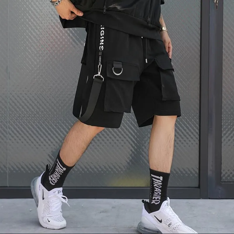 Black Bermuda 'Origin' Shorts