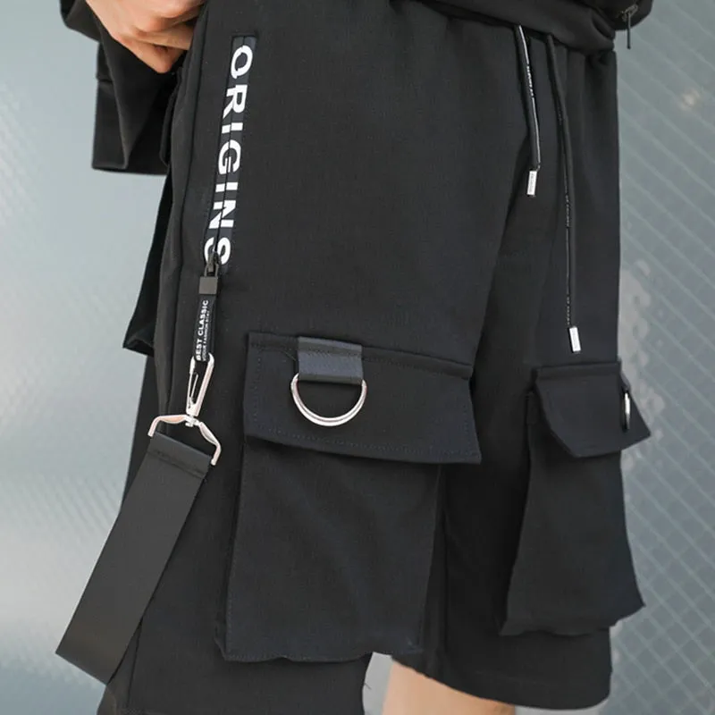 Black Bermuda 'Origin' Shorts
