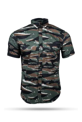 Camo Collection - Casual Button Down Shirt
