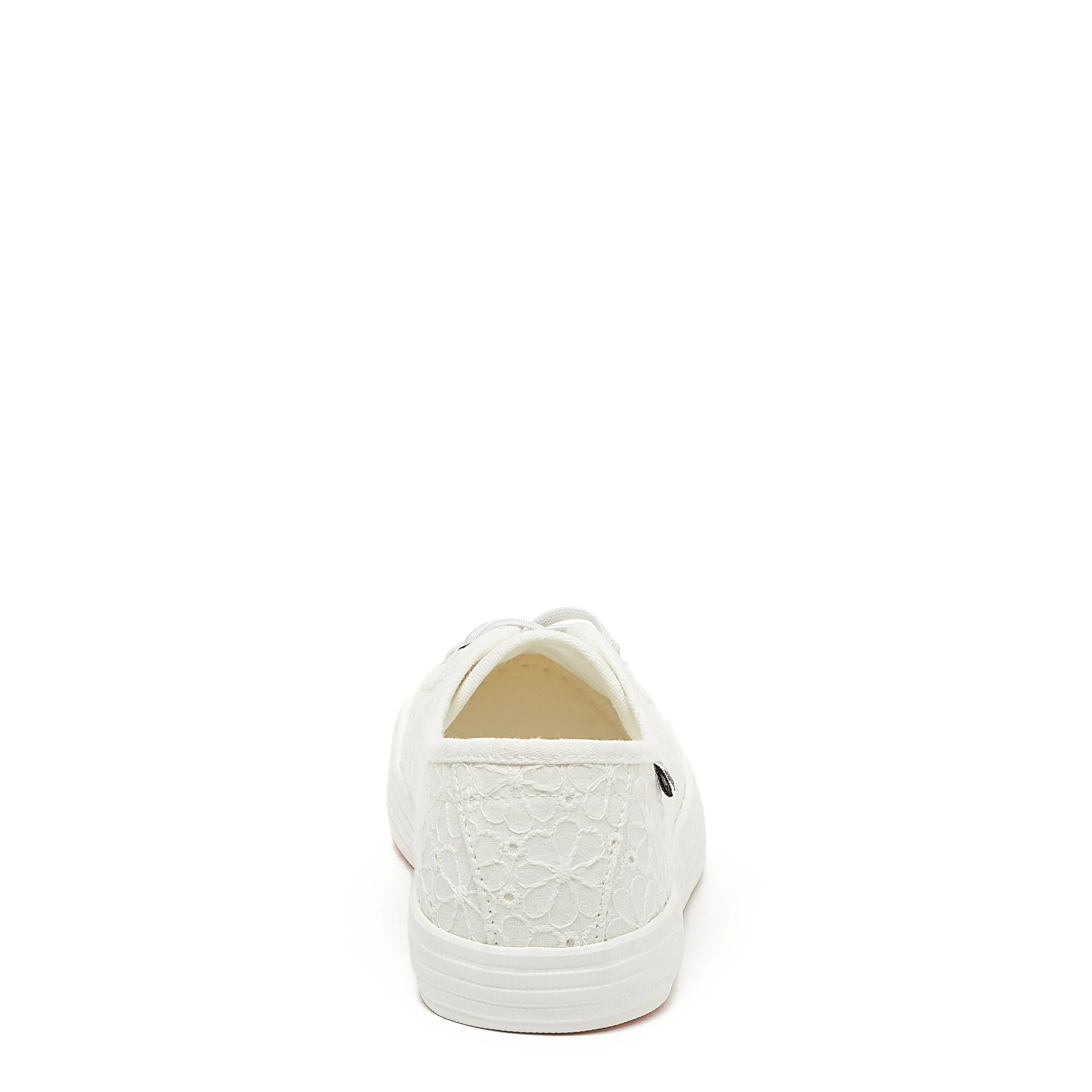 Chow Chow White Elsie Eyelet Trainers