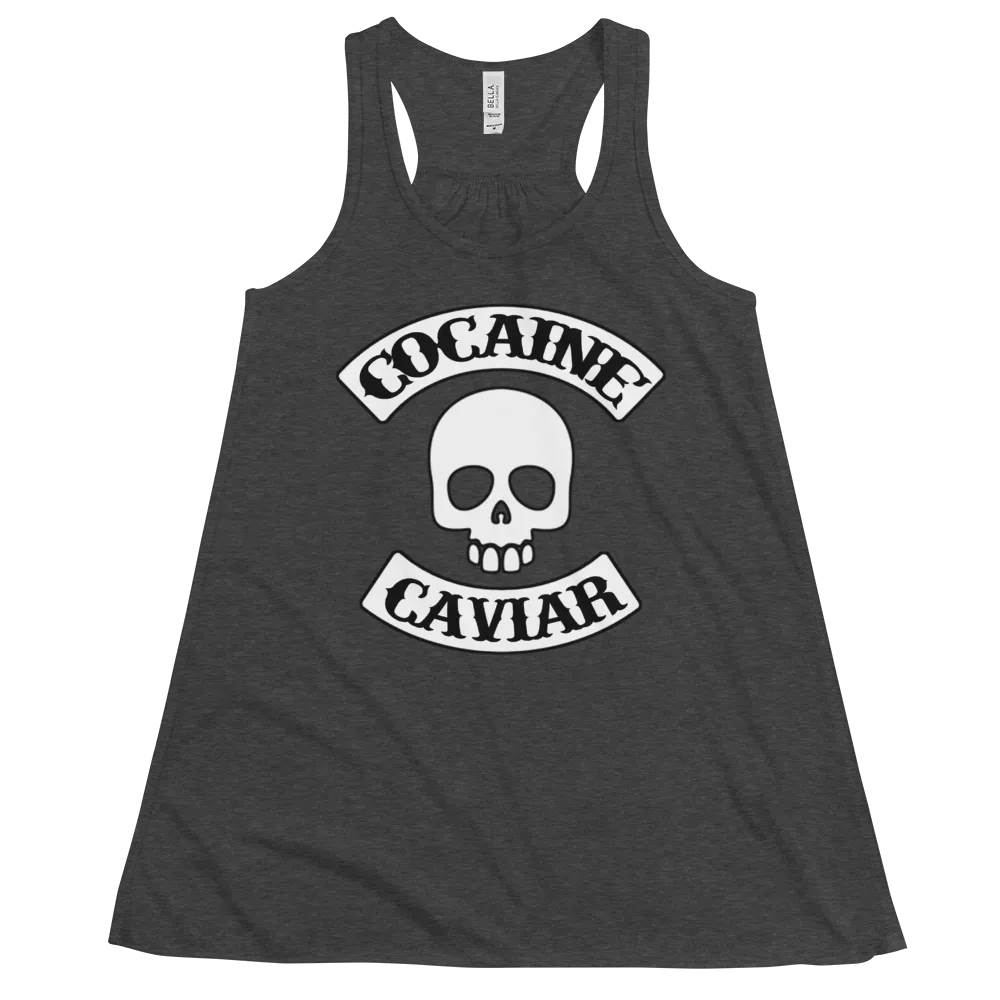 COCAINE  & CAVIAR CROSS BONES SKULL