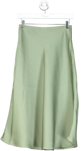 Dorothy Perkins Green Mid-Length Skirt UK S