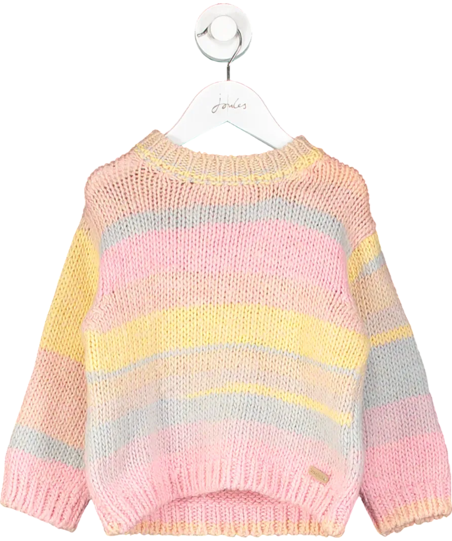 Jaranjinha Multicoloured Striped Knitted Jumper 4 Years