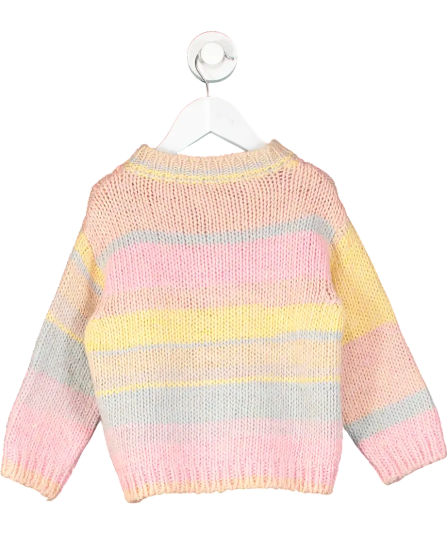 Jaranjinha Multicoloured Striped Knitted Jumper 4 Years