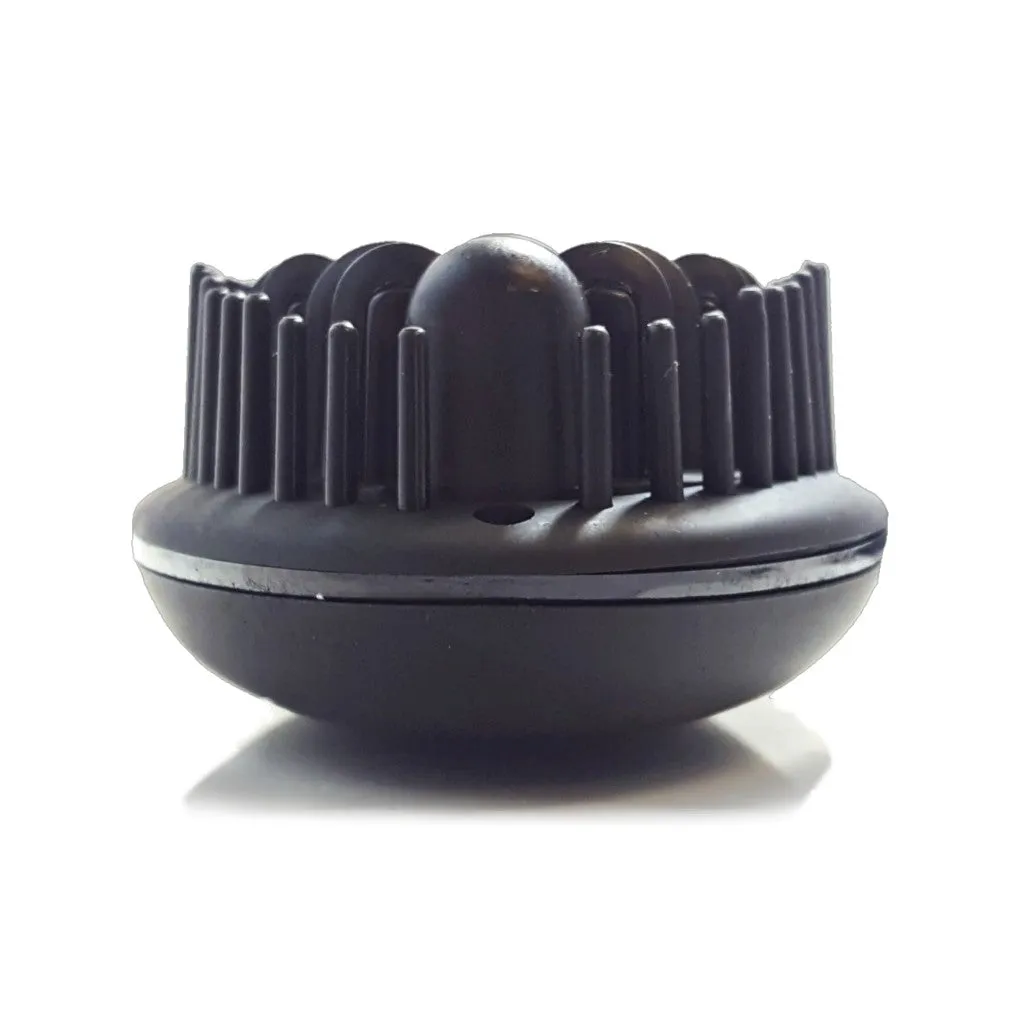 Matte Black "Soft Touch" | Heated Brush