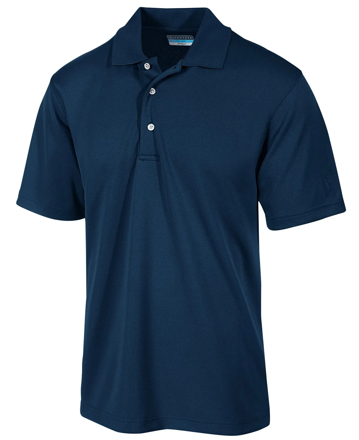 Men's airflux solid golf PGA TOUR polo shirt, multi