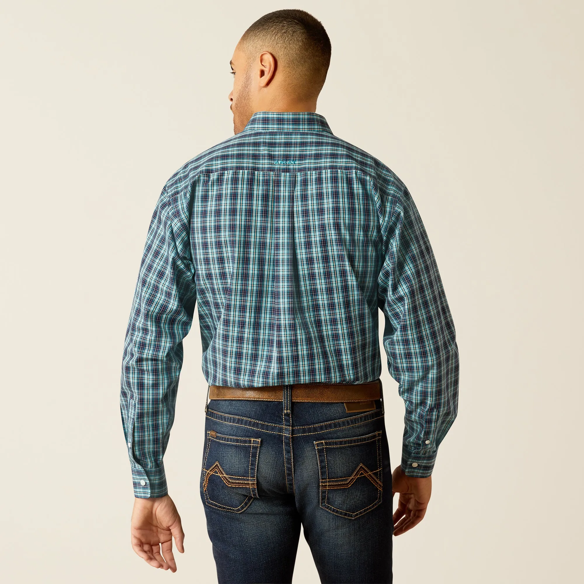 Men's Ariat Wrinkle Free Gibson Classic Fit Button Down Shirt #10052379X