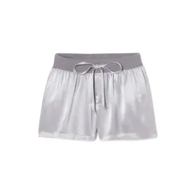 Mikel Satin Boxer - Dark Silver