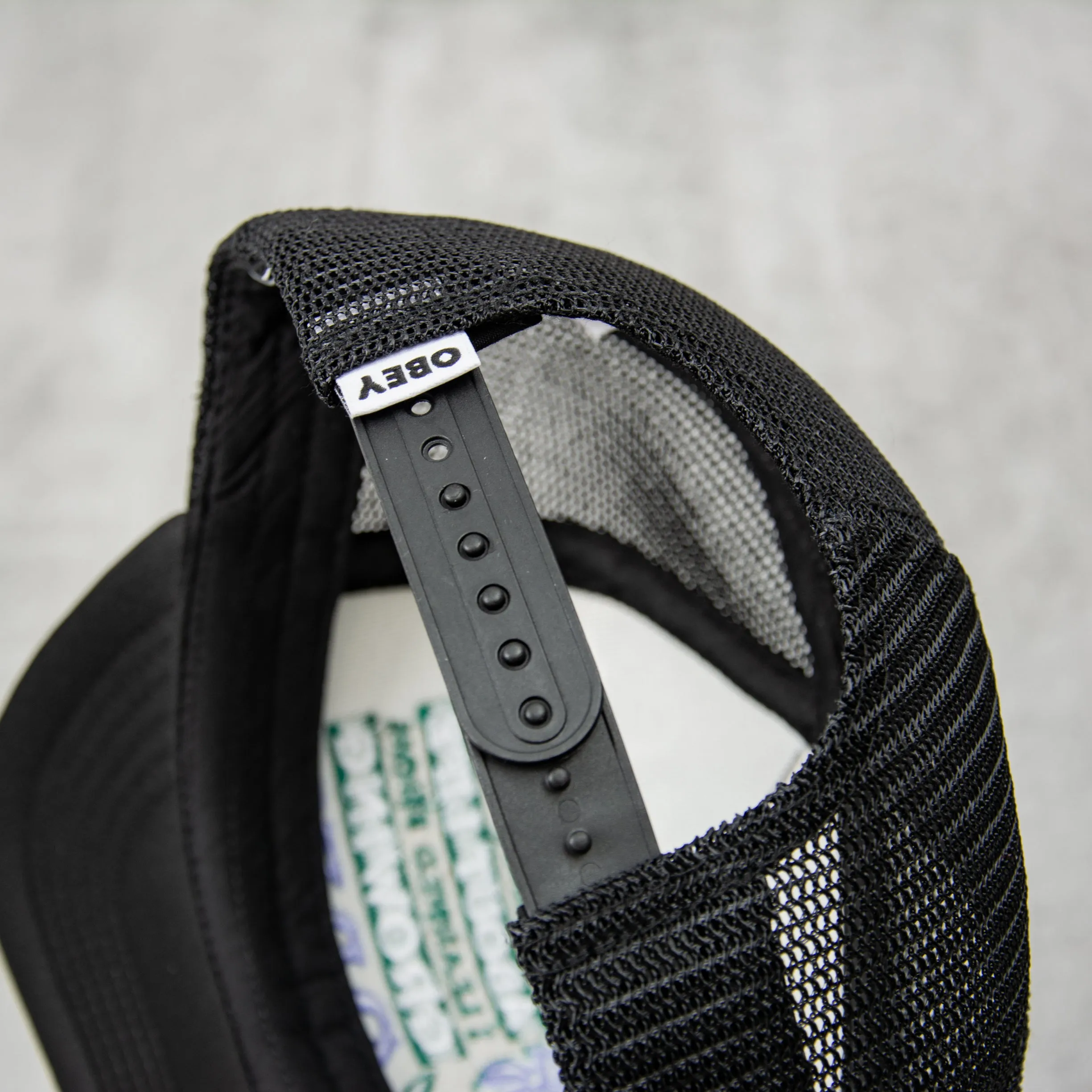 Obey Life Trucker Cap - Black