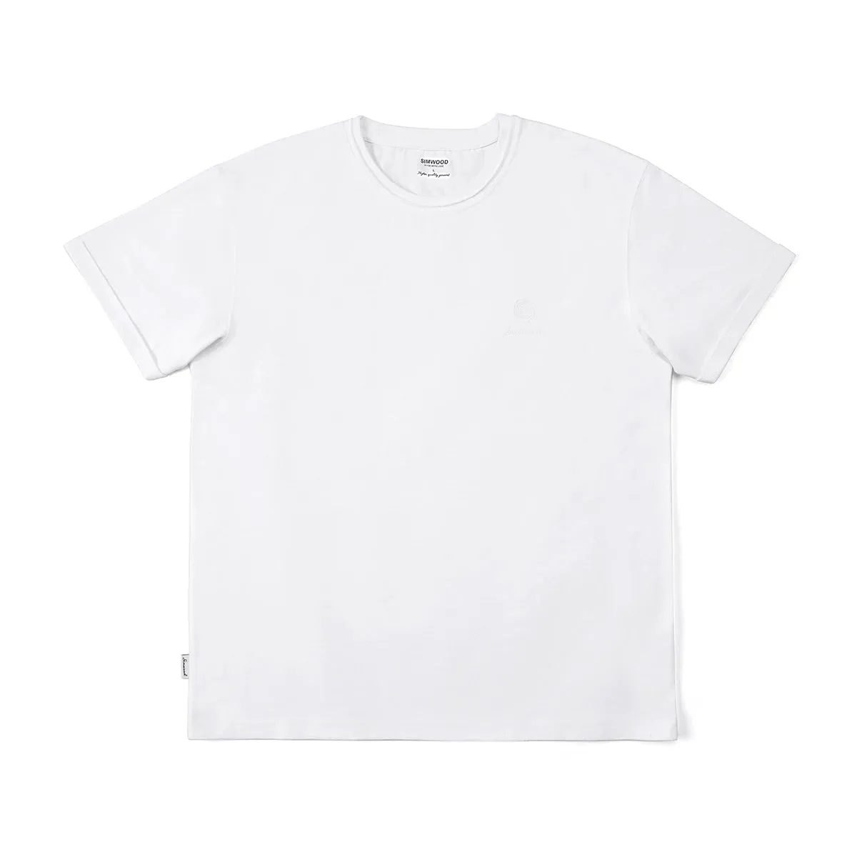 Oversize Slub Cotton Men's Casual T-shirts with Plus Size Tops