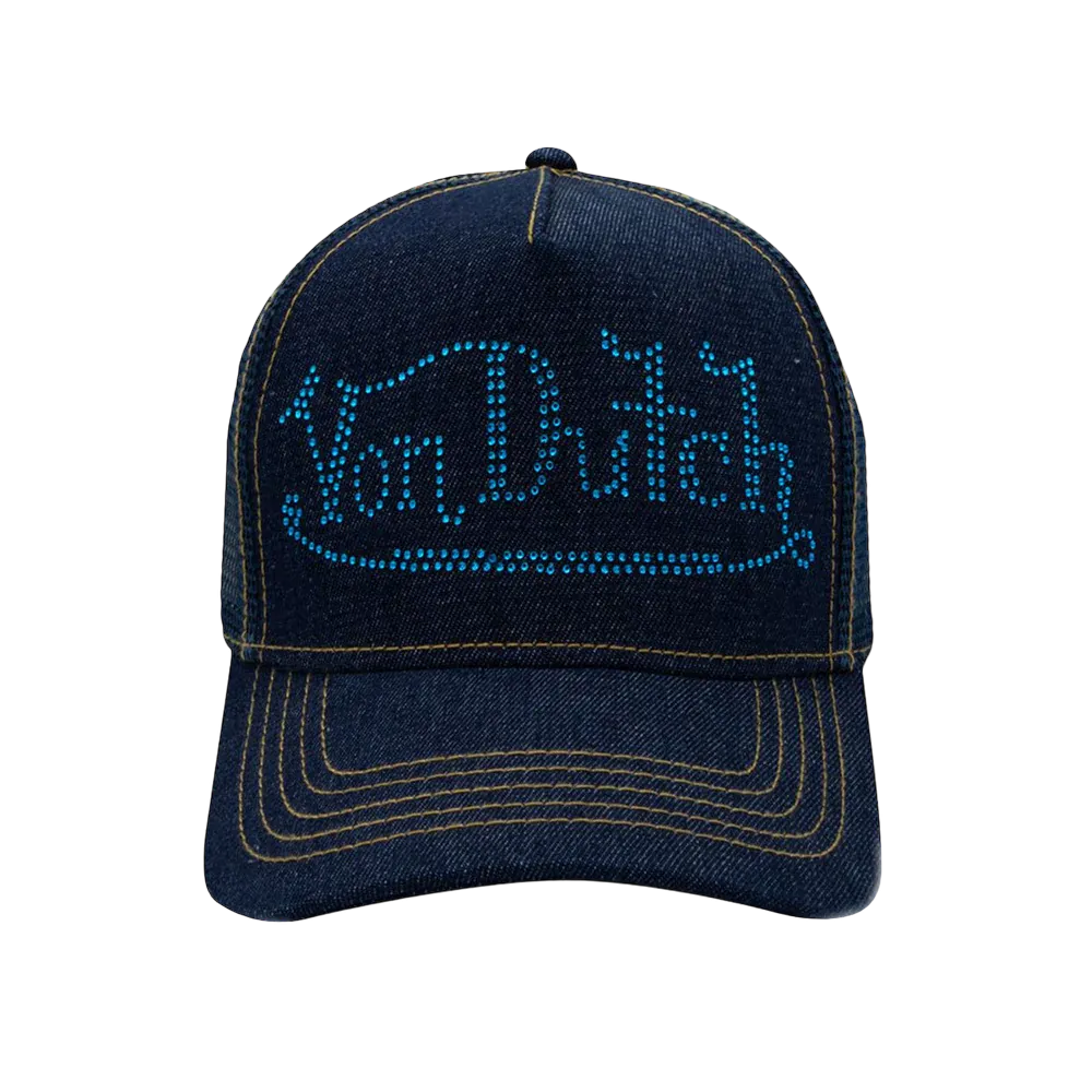 Von Dutch Navy Stone Denim Trucker