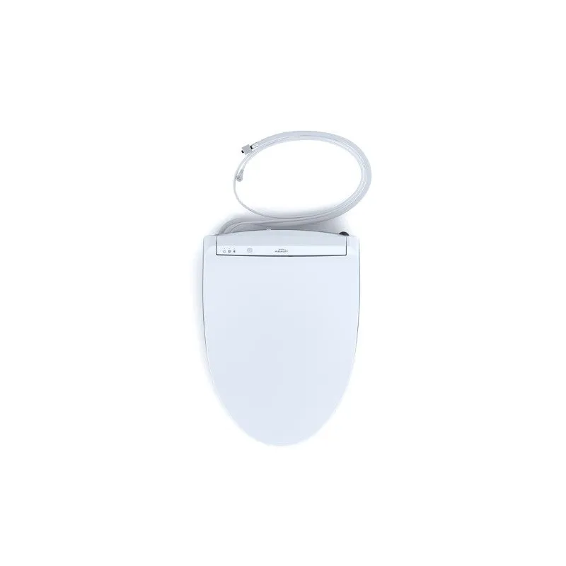 Washlet K300 Elongated Electronic Bidet Seat in Cotton White with EWATER 