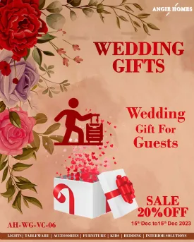 WEDDING GIFTS FOR GUESTS | MARRIAGE GIFT VOUCHER | RETURN GIFTTING CARD FOR GUESTS
