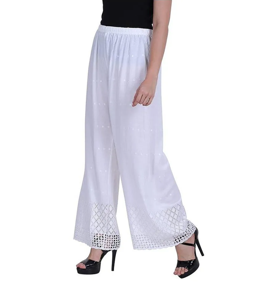 Women's Pure Rayon Palazzo Combo Set