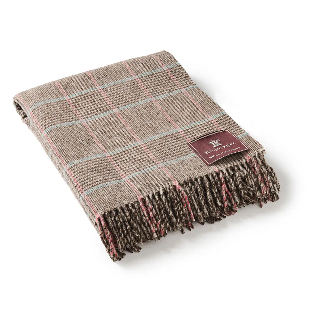 Wool Throw - Dumfries House Tweed